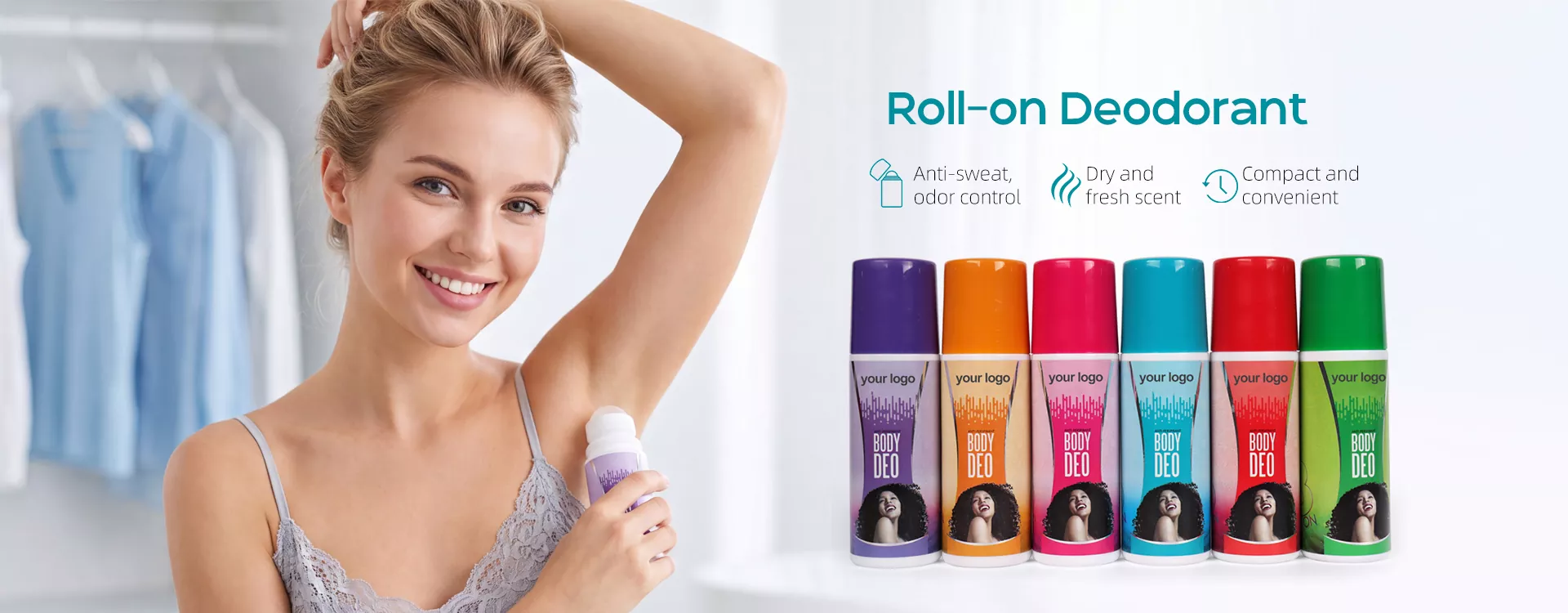 China Roll-On Deodorant til en overkommelig pris